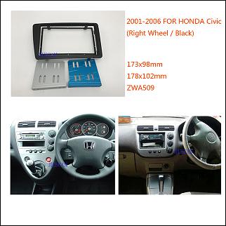 Переходная рамка для магнитолы-pravy-rul-2-din-avtomobilny-radio