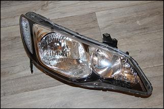 Передние фары на Honda Civic 4D 2005 - 2008 год-img_6583.jpg