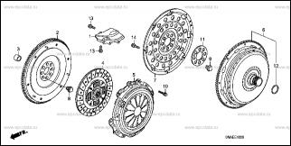 Сцепление для турчанок Civic 4d МКПП 2008 1,8 200000 км-e__1800.jpg